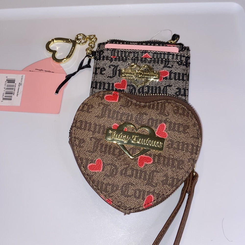 Juicy couture, bundle card holder with a wristlet new with and without tags - Picture 9 of 9
